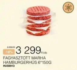 Chef Market Fagyasztott marha hamburgerhús ajánlat