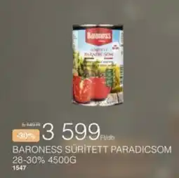 Chef Market baroness sűrített paradicsom ajánlat