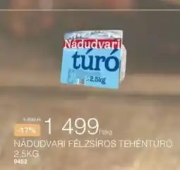 Chef Market Nádudvari túró ajánlat