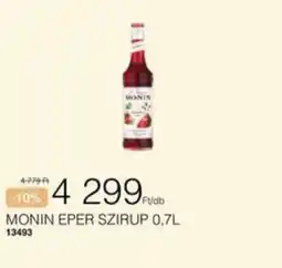 Chef Market Monin szirup ajánlat