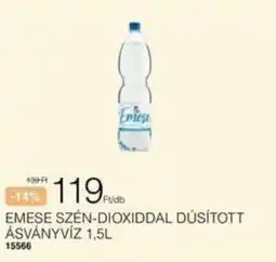 Chef Market Emese szén-dioxiddal dúsított ásványvíz ajánlat