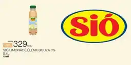 Chef Market Sió limonádé ajánlat