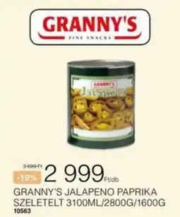 Chef Market Granny's jalapeno paprika ajánlat
