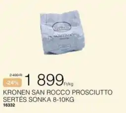 Chef Market Kronen san rocco prosciutto ajánlat