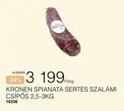 Chef Market Kronen spianata sertes szalami ajánlat