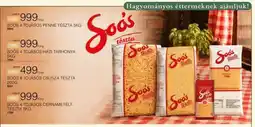 Chef Market Soós 4 tojásos penne tészta ajánlat