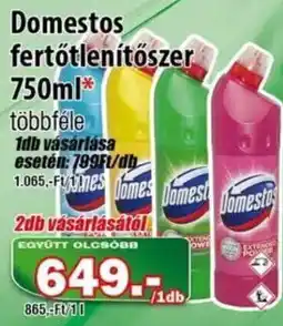 Vianni Drogéria Domestos fertőtlenítőszer ajánlat