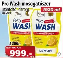 Vianni Drogéria Pro Wash mosogatószer ajánlat