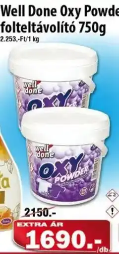 Vianni Drogéria Well Done Oxy Powder ajánlat