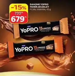 Auchan Danone Yopro fehérjeszelet ajánlat