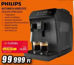 Expert Philips automata kávéfőző ajánlat