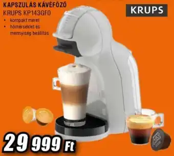 Krups kapszulás kávéfőző