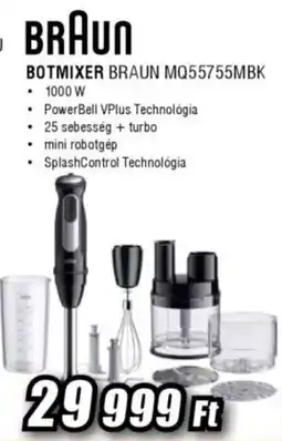 Expert braun botmixer braun mq55755mbk ajánlat