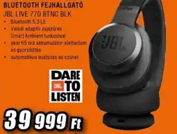 Expert Jbl bluetooth fejhallgató JBL Live 770 BTNC BLK ajánlat