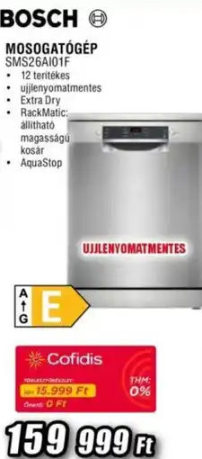 Expert Bosch mosogatógép ajánlat