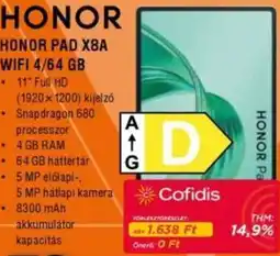 Expert honor honor pad x8a ajánlat