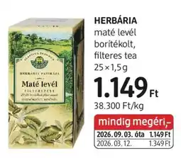 DM HERBÁRIA ajánlat