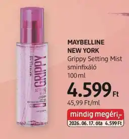 DM MAYBELLINE NEW YORK ajánlat