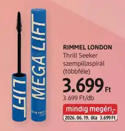 DM RIMMEL LONDON ajánlat