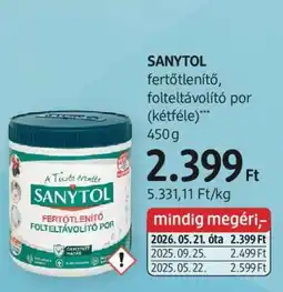 DM SANYTOL ajánlat