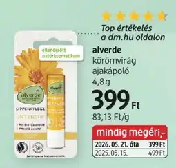 DM alverde körömvirág ajakápoló ajánlat
