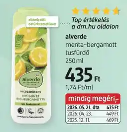 DM alverde ajánlat