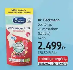 DM DR. BECKMANN ajánlat