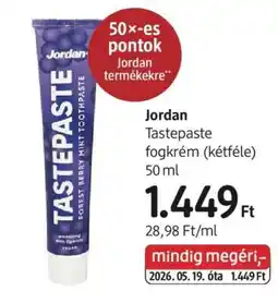 DM Jordan ajánlat