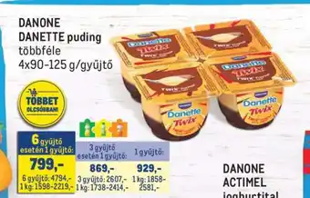 Danone Danette puding
