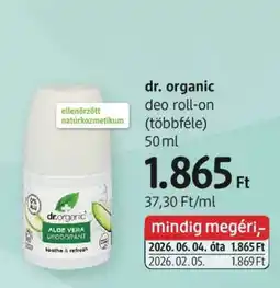 DM dr. organic ajánlat