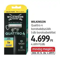 DM WILKINSON ajánlat