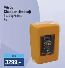 Metro VÖRÖS CHEDDAR TÖMBSAJT ajánlat