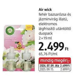 DM Air Wick ajánlat