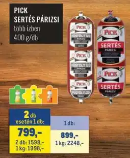 Metro PICK Sertés Párizsi ajánlat