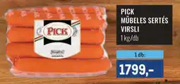 Metro PICK Műbeles Sertés Virsli ajánlat
