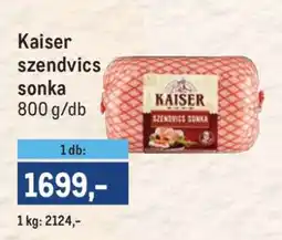 Metro Kaiser Szendvics-sonka ajánlat
