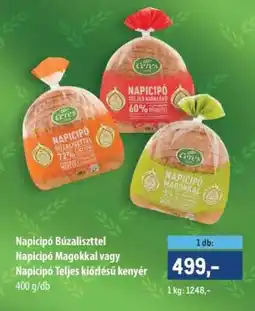 Metro Napicipó Búzaliszttel / Napicipó Magokkal / Napicipó Teljes kiőrlésű kenyér ajánlat