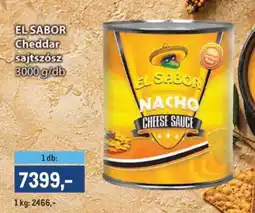 Metro EL SABOR Cheddar sajtszósz ajánlat