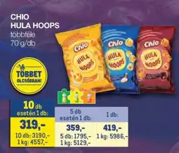 Metro Chio Hula Hoops ajánlat