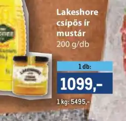 Metro Lakeshore csípős ír mustár ajánlat