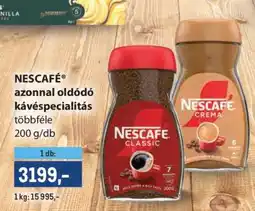 Metro NESCAFÉ azonnal oldódó kávéspecialitás ajánlat