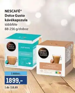 Metro NESCAFE Dolce Gusto kávékapszula ajánlat