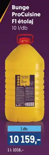 Metro Bunge ProCuisine F1 étolaj ajánlat