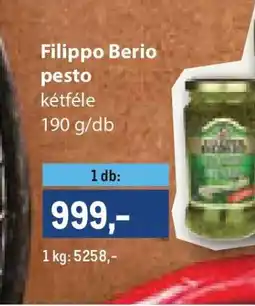 Metro Filippo Berio Pesto ajánlat