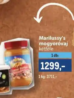 Metro Marilussy's mogyoróvaj ajánlat