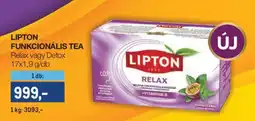 Metro LIPTON FUNKCIONÁLIS TEA ajánlat