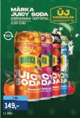 Metro Márka Juicy Soda ajánlat