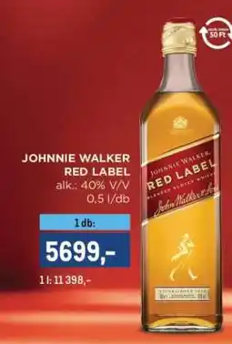 Metro JOHNNIE WALKER Red Label ajánlat