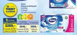 Metro Zewa Deluxe toalettpapír ajánlat