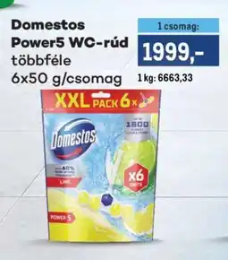 Metro DOMESTOS Power5 WC-rúd ajánlat